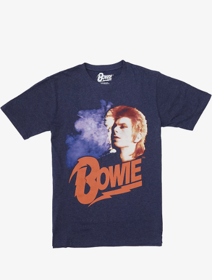 david bowie smoking shirt